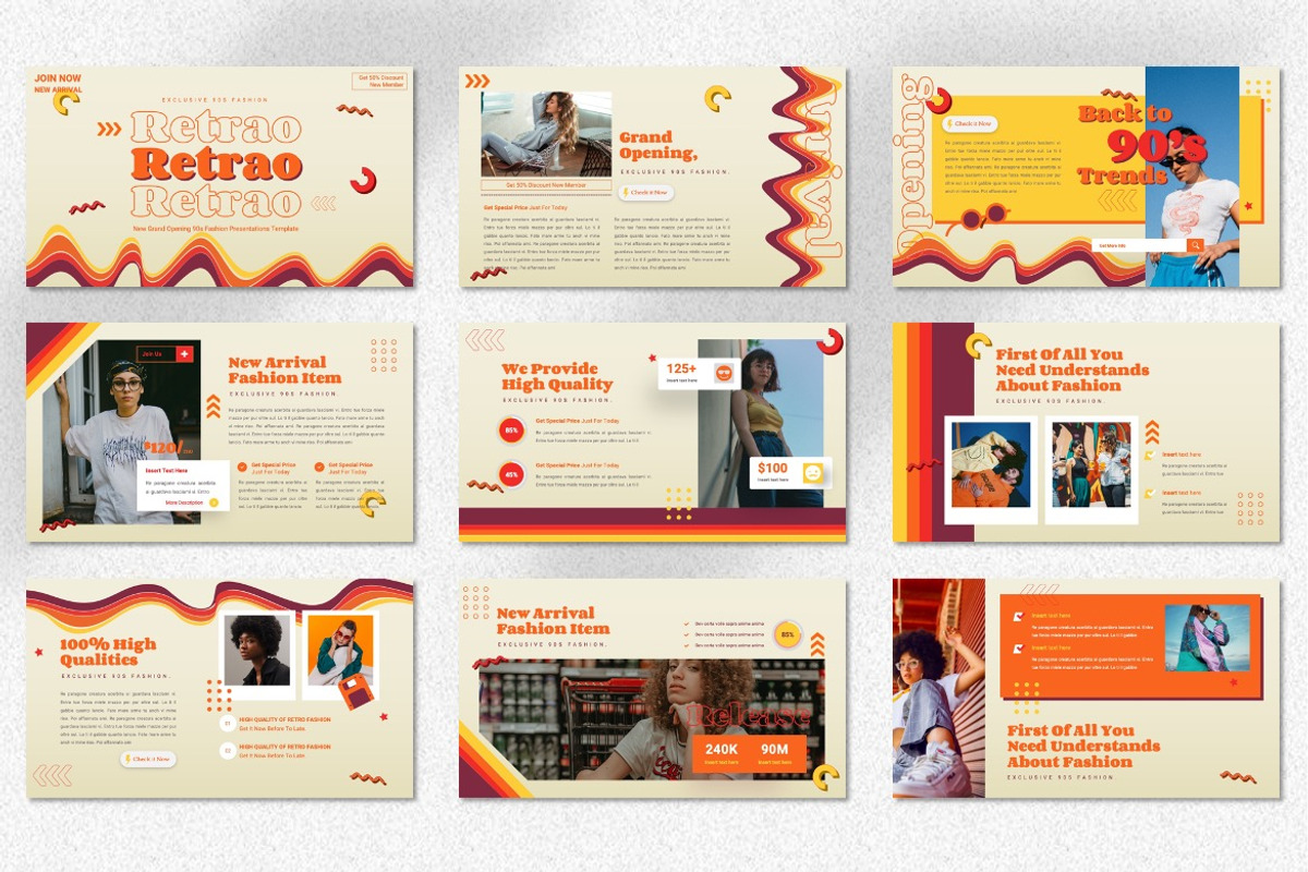 Retrao - Retro 90s Keynote, a Presentation Template by Dhabee (Photo 4 of 7)