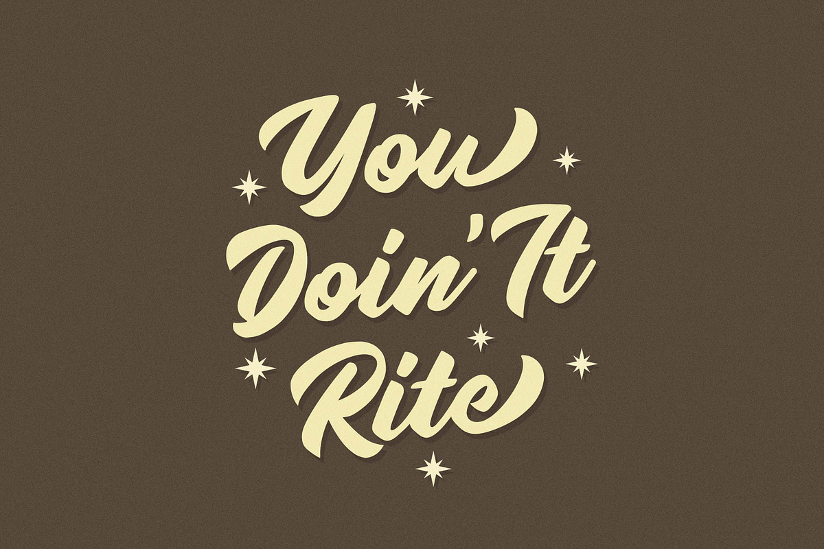 Radens - Vintage Bold Script preview 4