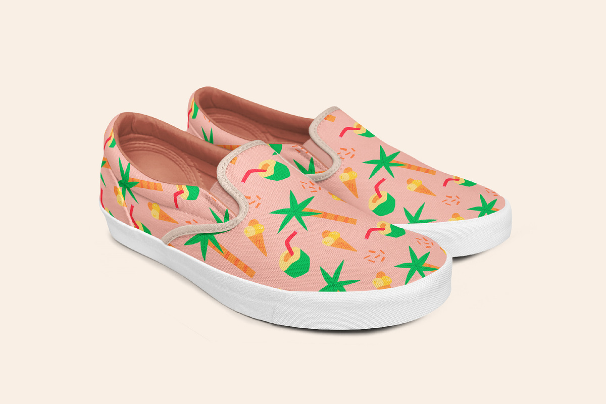 Summer Vibe | Clipart + patterns, an Illustration by katieromanoff_art (Photo 6 of 19)