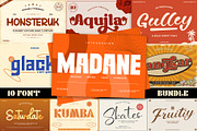 10 Premium Fonts Bundle For Business, a Serif Font by kangfont Studio (Thumbnail 1 of 10)