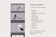 Canva Website - Social Media Manager, a Landing Page Template by thebrandcove (Thumbnail 4 of 6)