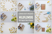 Wildflower Styled Stock Photo Bundle, a Print Template by Corner Croft Mockups (Thumbnail 4 of 7)