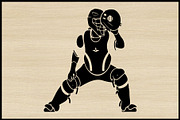50 Baseball Silhouette Clipart Set, an Illustration by jahid234 (Thumbnail 3 of 4)