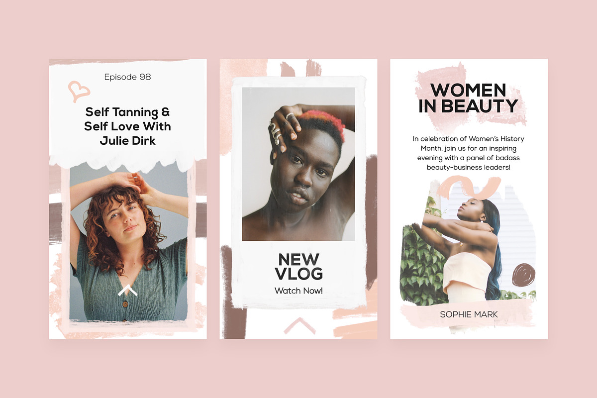 ANIMATED Brush Instagram Stories, a Social Media Template by Atamotion (Photo 8 of 9)