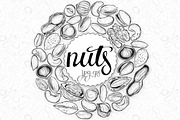 Nuts. Vector set., an Object Graphic by maritime_m (Thumbnail 1 of 6)