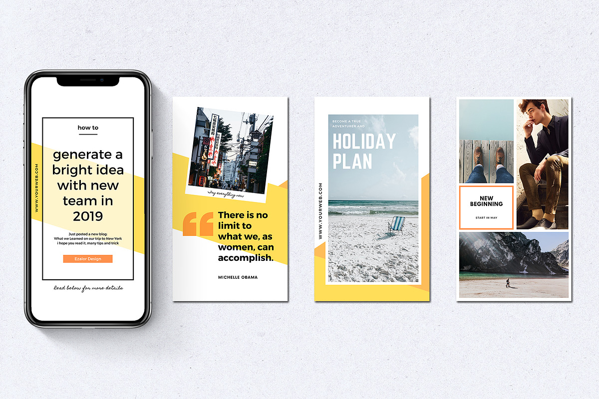Canva Stories Bold, a Social Media Template by Analogi Studio (Photo 4 of 9)