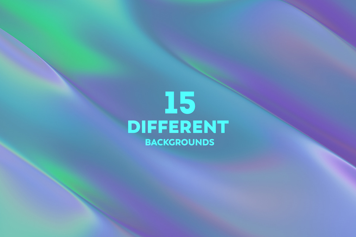 Iridescent Abstract Backgrounds, a Background Graphic by BIBIART (Photo 5 of 12)