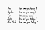 Frame mess, a Script Font by TKDoodle (Thumbnail 2 of 8)