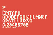 Epitaph, a Slab Serif Font by Hydro74 (Thumbnail 2 of 5)