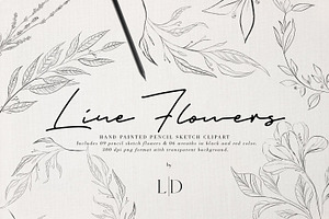 Line Flowers