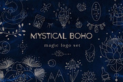 Mystical boho. Magic set, a Decorative Illustration by Re_Margarita_Art (Thumbnail 1 of 5)