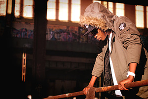 Male Rapper Fashion Photo