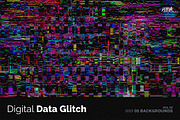 Digital Data Glitch V02, a Background Graphic by dvtchk (Thumbnail 5 of 6)