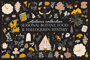 Autumn botany & Halloween mystery