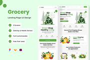 Easy Marts - Grocery Landing Page, a Landing Page Template by twinstd (Thumbnail 1 of 5)