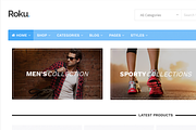 Roku WordPress Theme, a WordPress Template by Theme Junkie (Thumbnail 1 of 4)