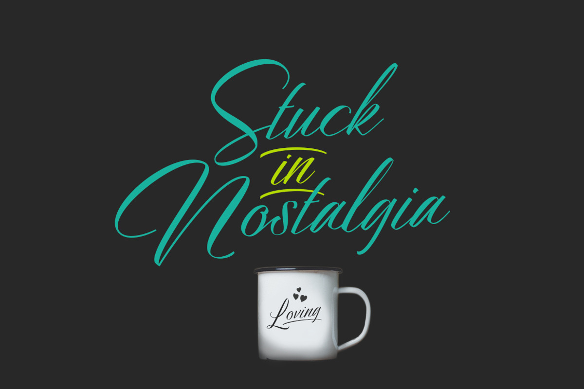 Bidaq, a Script Font by Aantebas (Photo 8 of 9)