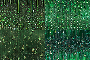 Green Dripping Glitter Patterns, a Pattern Graphic by PrintablesByFranklyn (Thumbnail 3 of 6)