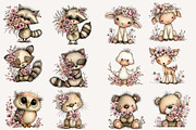 Whimsical spring Animals clipart, an Illustration by Designworld (Thumbnail 5 of 5)
