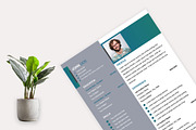 Creative Resume/CV Template, a Resume Template by Annudesign (Thumbnail 2 of 8)