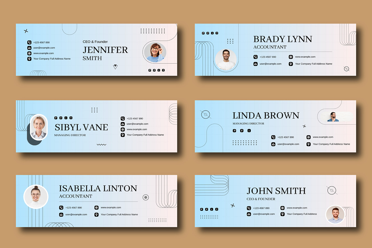 Email Signature Design, an Email Template by ContestDesign (Photo 1 of 3)