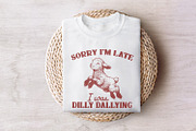 Sorry I'm Late I Was Dilly Dallying, an Illustration by SharpMarketplace (Thumbnail 7 of 9)