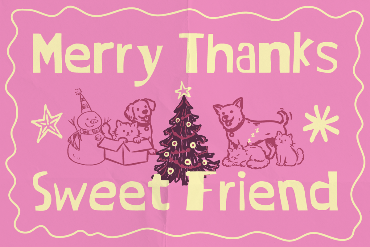 Jollybe - Christmas Quirky Bold, a Handwritten Font by Artisan Themes (Photo 11 of 11)