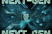 Starlux – Sci-fi Neon Font, a Sans Serif Font by Almarkhatype (Thumbnail 5 of 10)
