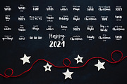 Christmas Cookies & Lettering, a Background Graphic by NKTN graphics (Thumbnail 3 of 13)