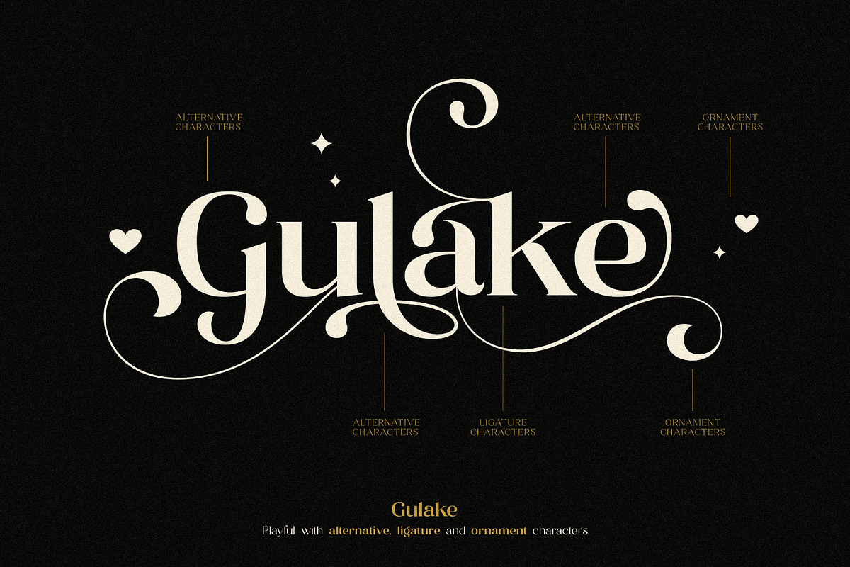 Bagler - Ornamental Display Font, a Serif Font by Ekahermawan (Photo 3 of 13)