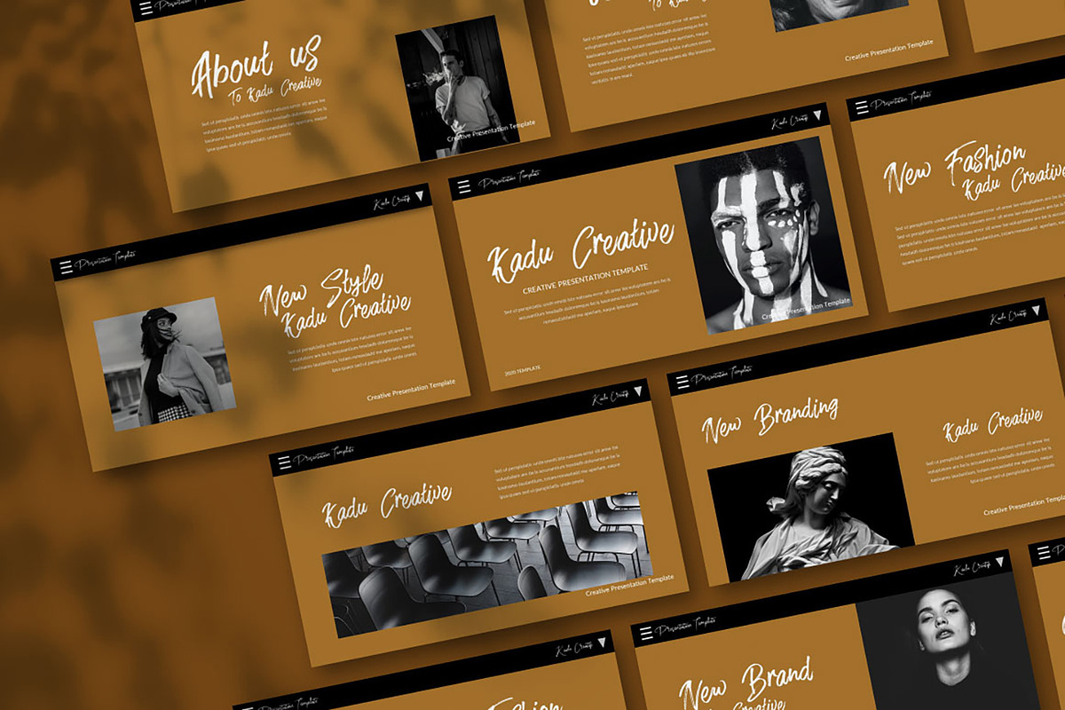 Kadu Creative Powerpoint Template, a Presentation Template by nyilstudio