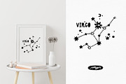 Zodiac Constellation bundle, an Illustration by Moony Рatterns (Thumbnail 4 of 10)