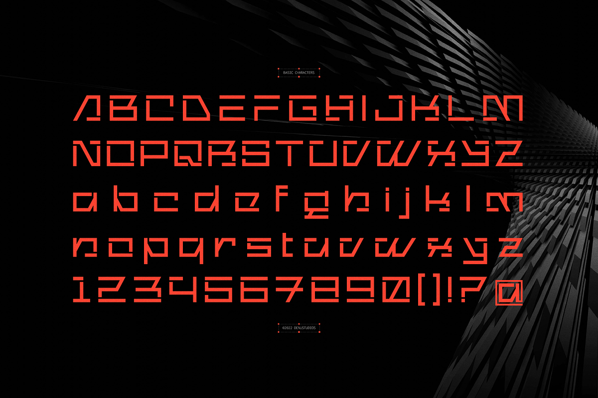Nero Force | Modern Futuristic, a Sans Serif Font by Denustudios (Photo 10 of 12)