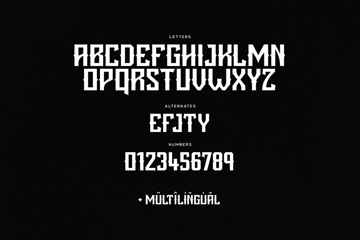 Blight Typeface, a Font by Tugcu Design Co. (Photo 5 of 6)