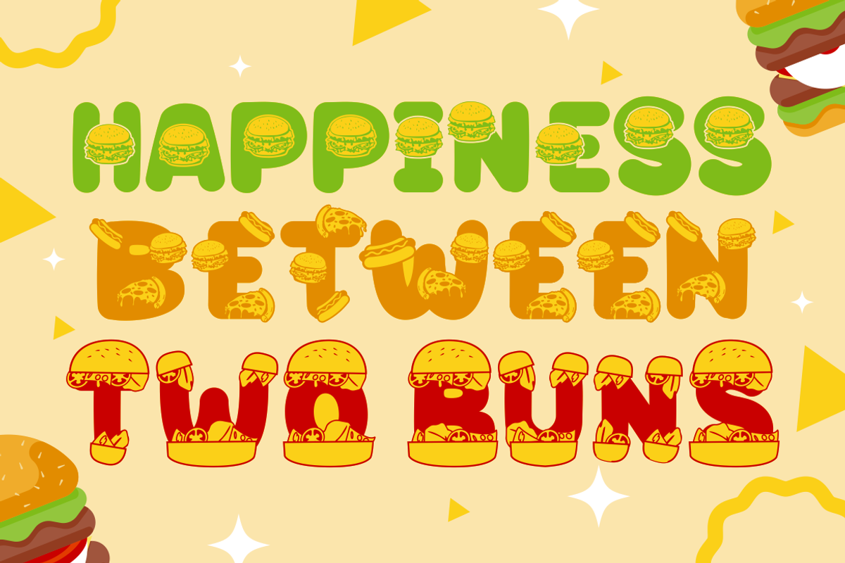Smoky Maple - Display Burger Font, a Font by PutraCetol Studio (Photo 2 of 11)