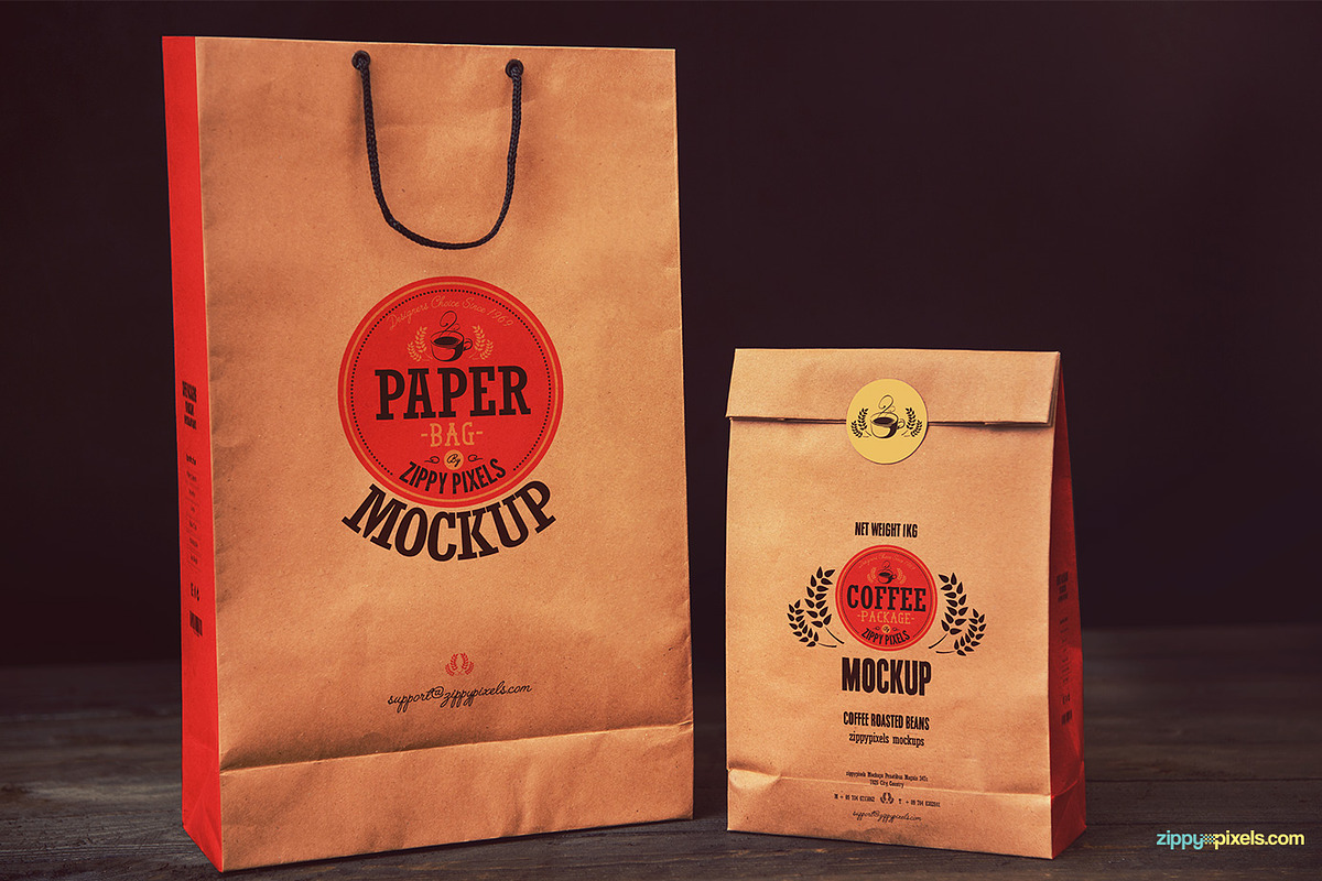 Coffee Branding & Packaging Mockups, a Cups & Container Mockup by ZippyPixels (Photo 5 of 14)