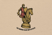 The Board is My Battlefield, an Object Illustration by Vectorlina (Thumbnail 1 of 5)