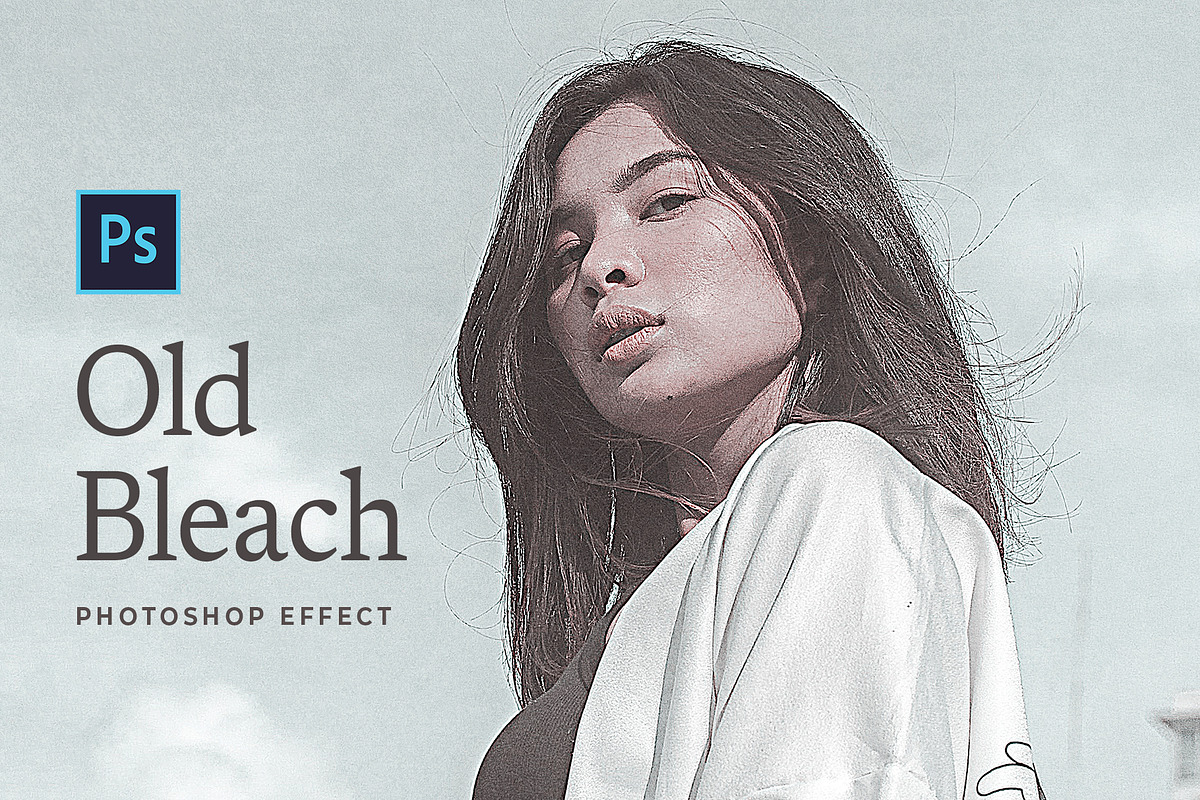 Old Bleach Photoshop Effect, a Templates & Theme by velvetmade.designs (Photo 1 of 12)