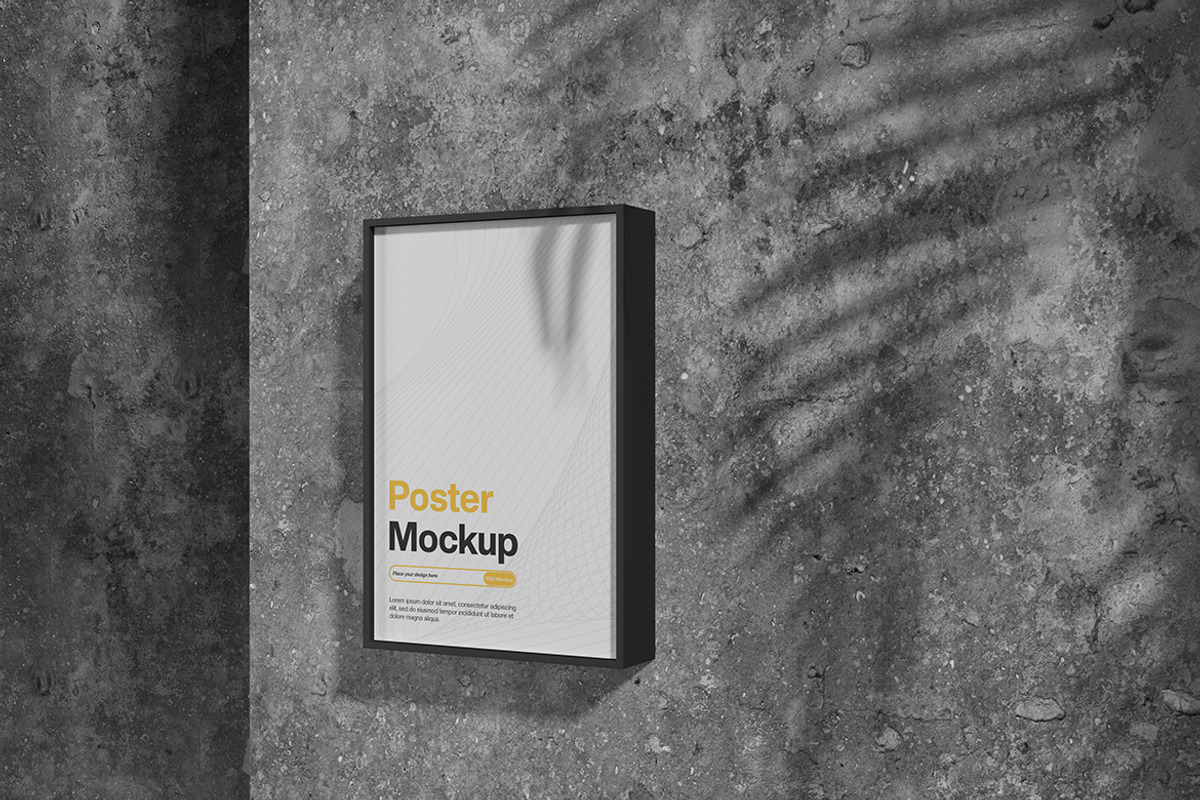 Poster Mockup, a Product Mockup by Indah (Photo 3 of 6)