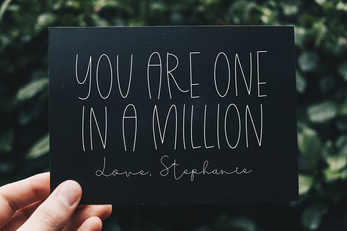 CHARMING SKETCH FONT BUNDLE, a Script Font by Blush Font Co. (Photo 2 of 8)