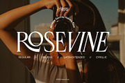 Rosevine – Modern Serif Font, a Serif Font by Hakara Type (Thumbnail 1 of 12)