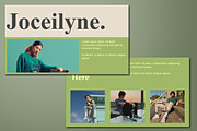 JOCEILYNE PowerPoint Template, a Presentation Template by Ompie Agrino (Thumbnail 4 of 9)