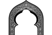 Minimal Islamic Arch Silhouette, an Object Graphic by Creativeshirt (Thumbnail 8 of 17)