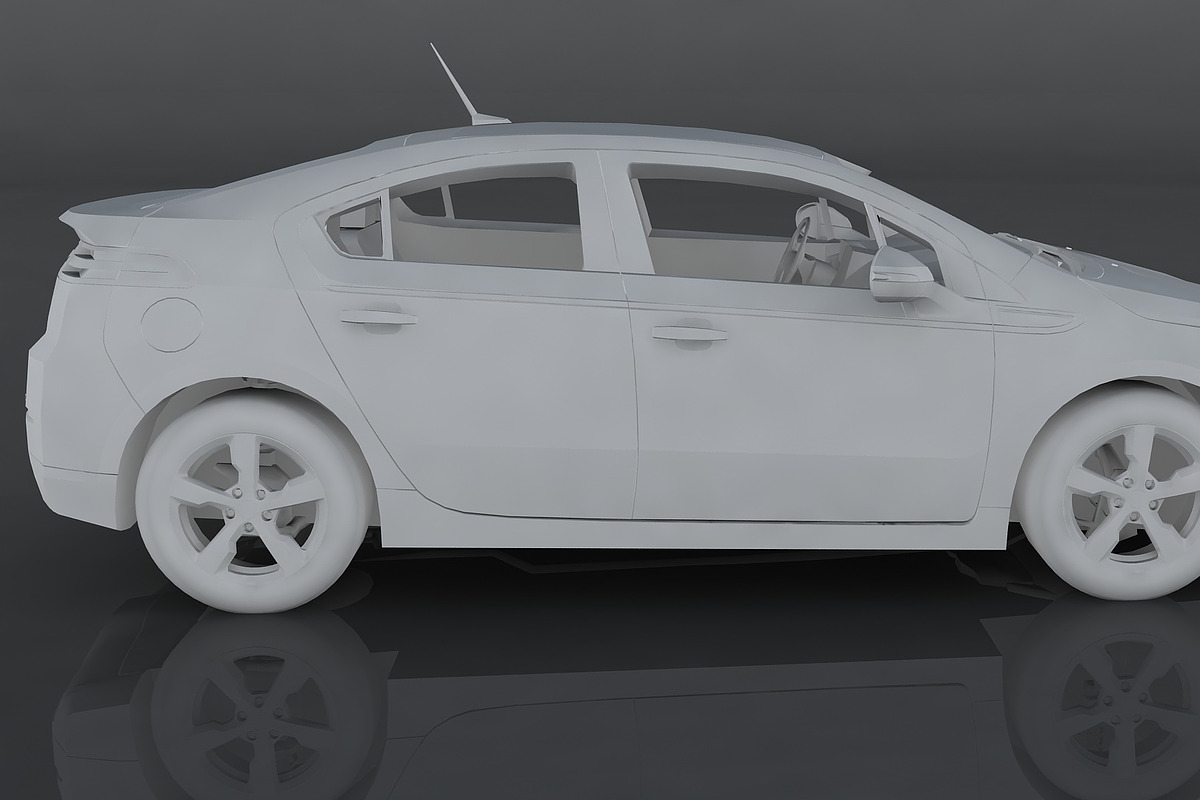 Chevrolet Volt, a Cars & Vehicle 3D Model by valtriiu (Photo 10 of 12)