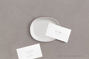 Elm - Business Card Mockup Kit