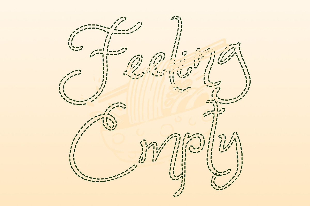 CS Fidela Dashed, a Handwritten Font by Craft Supply Co. (Photo 2 of 8)