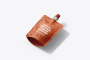 Spout Pouch Packaging Brand Mockup