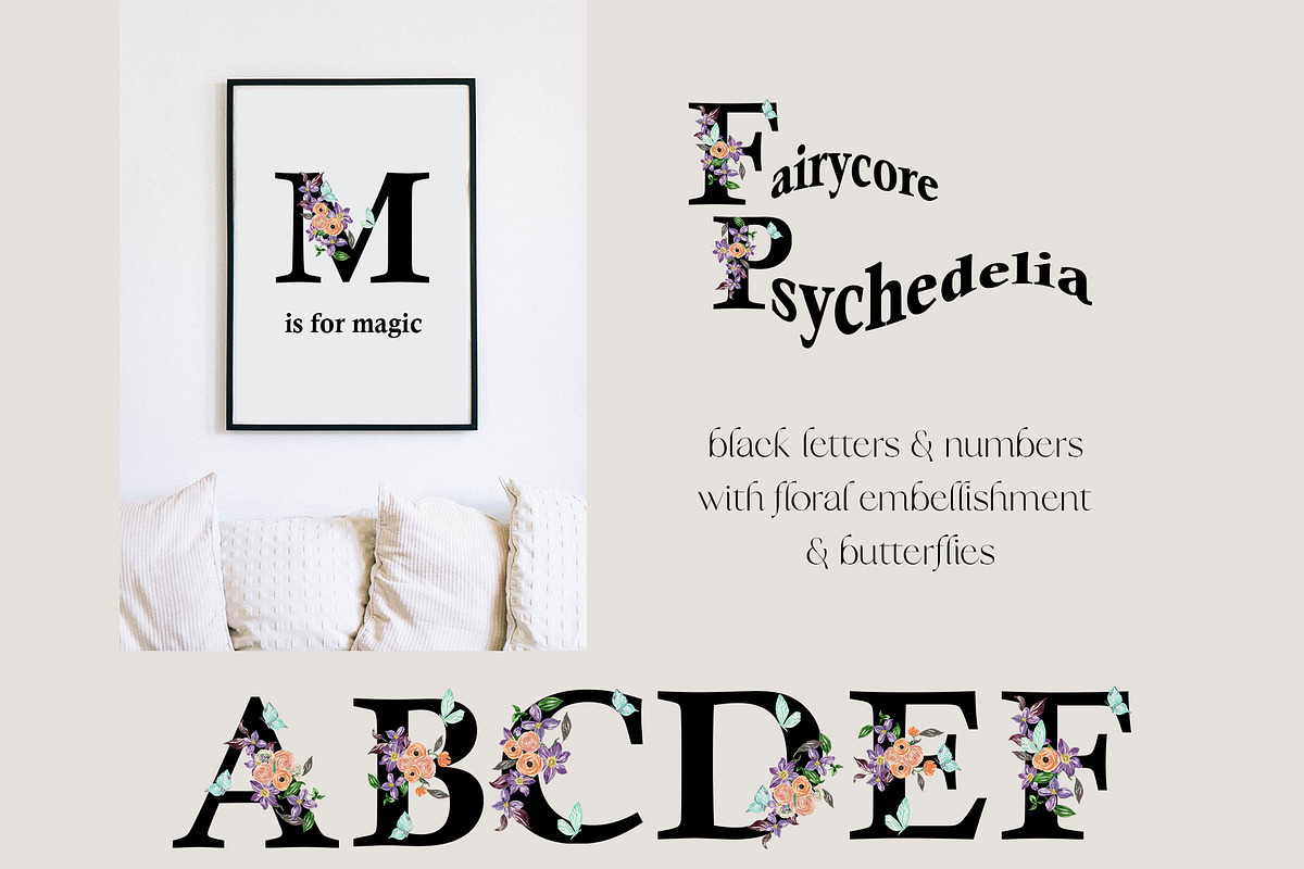 Magic Mushroom Fairycore Psychedelia, a Healthcare Illustration by Catch the Dream Art (Photo 7 of 12)