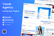HalanHalan - Travel Agency, a Landing Page Template by SLAB! Design (Thumbnail 1 of 4)