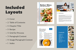 InDesign Digital Cookbook Template